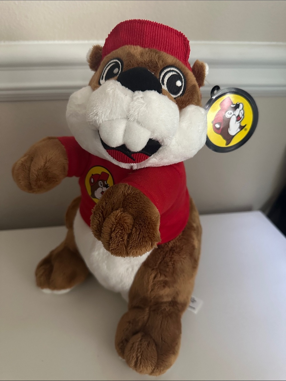 Buc-ee's Red Plush Beaver Stuffed Animal